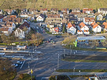 an den Weinbergen