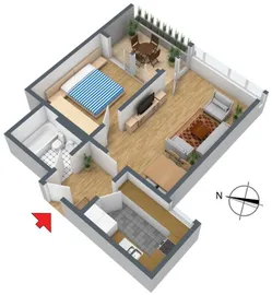3-D Grundriss