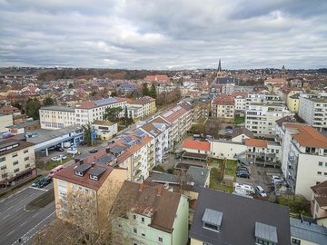 Luft Straßenansicht