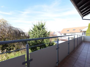 Balkon nach Norden