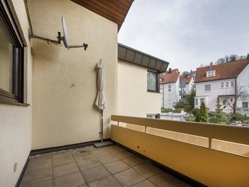 Balkon nach Osten