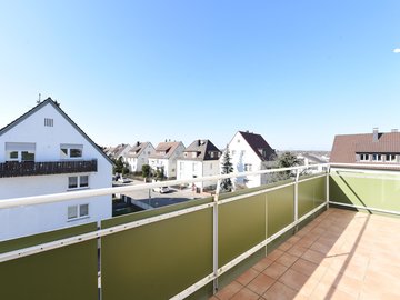 Balkon nach Nord-West