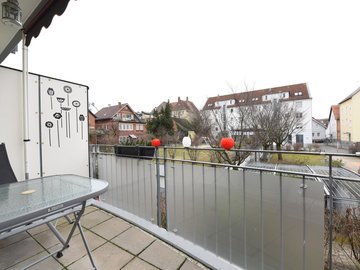 Balkon nach Süd-Westen
