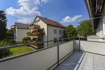 Balkon nach Nord-West