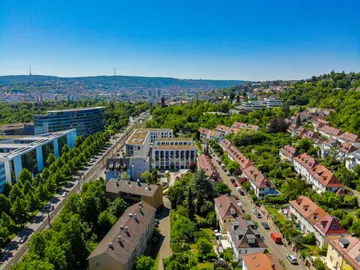 Haus & Blick zum Fernsehturm