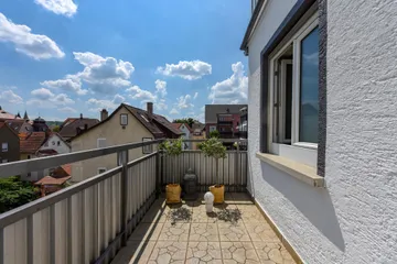 Balkon nach Süden