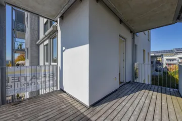 Balkon überdacht