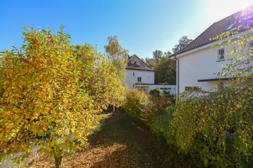 Blick vom Balkon