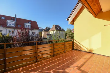 Balkon nach Nord-West