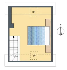 2-D Grundriss DG