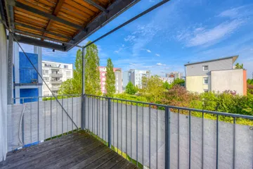 Balkon nach Osten