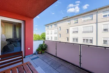 Balkon nach Osten