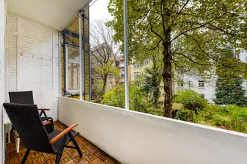 Balkon nach Nord-Osten