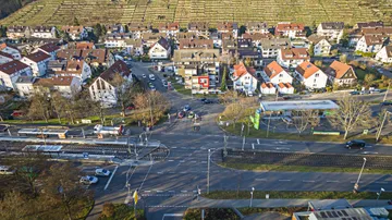 an den Weinbergen