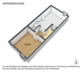 UG 3-D Grundriss