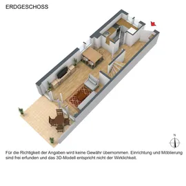 EG 3-D Grundriss