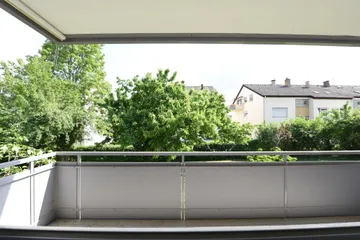 Balkon vom Wohnen