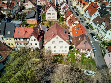 Haus Süd-Ost von oben