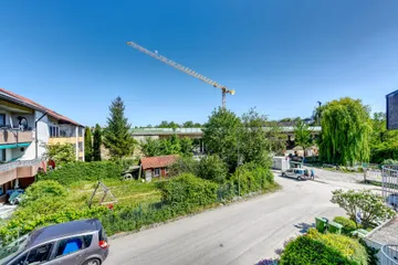 Blick vom Schlafzimmer