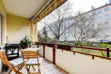 Balkon nach Süd-Westen