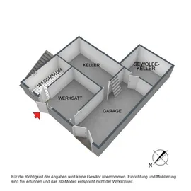 3-D Grundriss, EG rechts