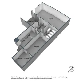 3-D Grundriss, EG links