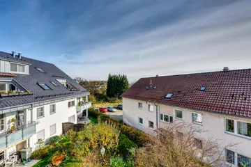 Blick vom Schlafzimmer