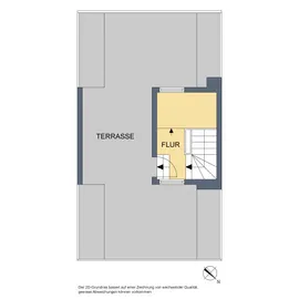 2D-Grundriss, Terrasse