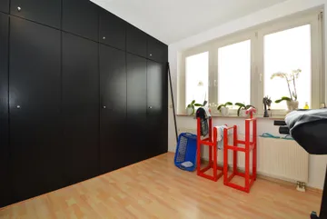 Schlafen mit Einbauschrank