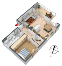 3-D Grundriss