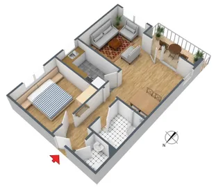 3-D Grundriss