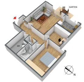 3-D Grundriss