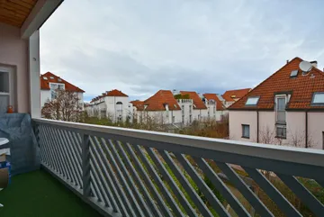 überdachter Nord-Balkon