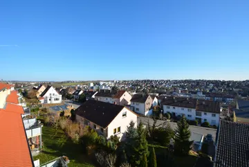 Fernblick von der Dachterrasse