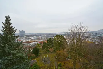 Blick zur Mercedes-Benz Arena