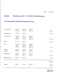 Flächenberechnung