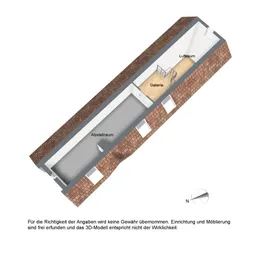 3-D Grundriss 2. DG