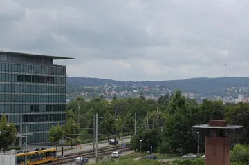 Blick zum Fernsehturm