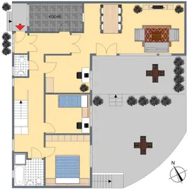 2-D Grundriss EG