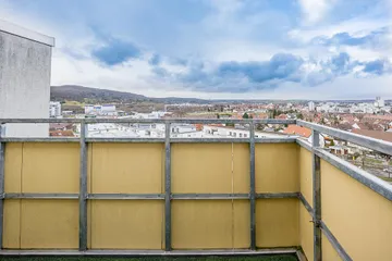 Balkon nach Westen