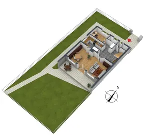 3-D Grundriss EG