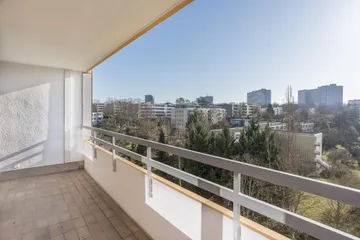 Süd-Balkon Richtung Freiberg