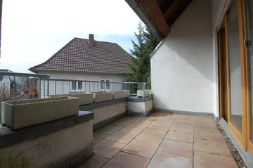 Terrasse mit Aussicht