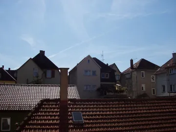 Aussicht vom Balkon