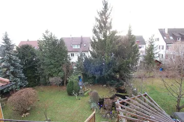 Aussicht in der Garten