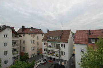 Aussicht vom Balkon