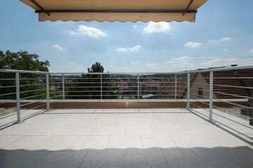 Süd-Dachterrasse mit Aussicht