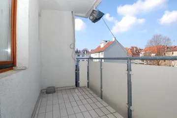 Überdachter Balkon