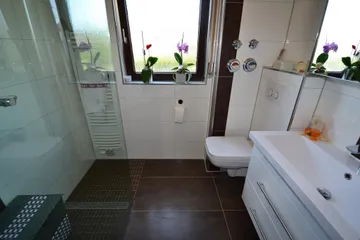 bodentiefe, große Dusche