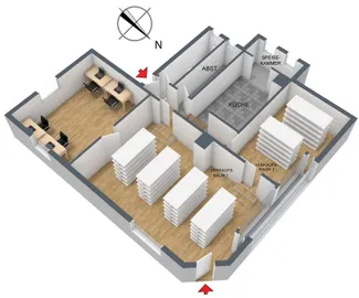 3-D Grundriss EG